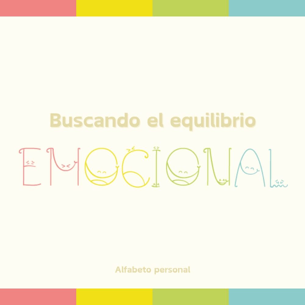 Alfabeto Buscando el equilibrio