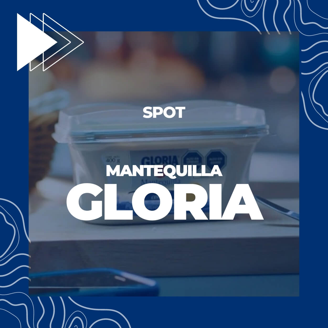 Spot de mantequilla Gloria