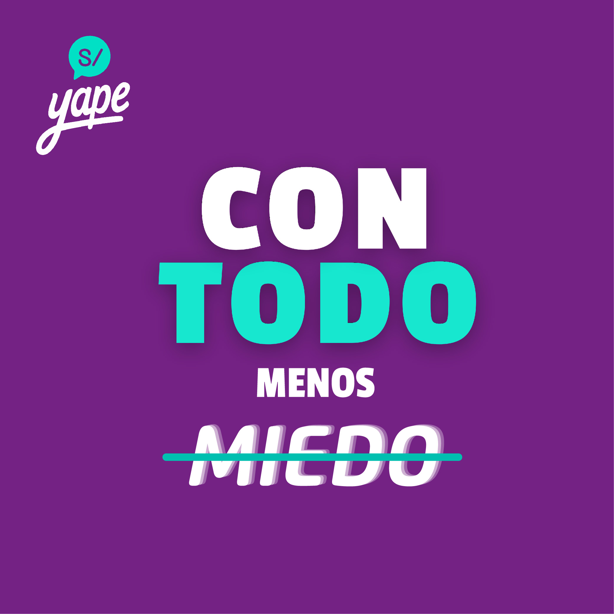 Yape | Con todo menos miedo