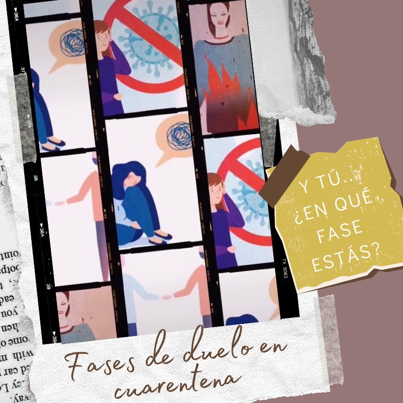 Fases de duelo en cuarentena