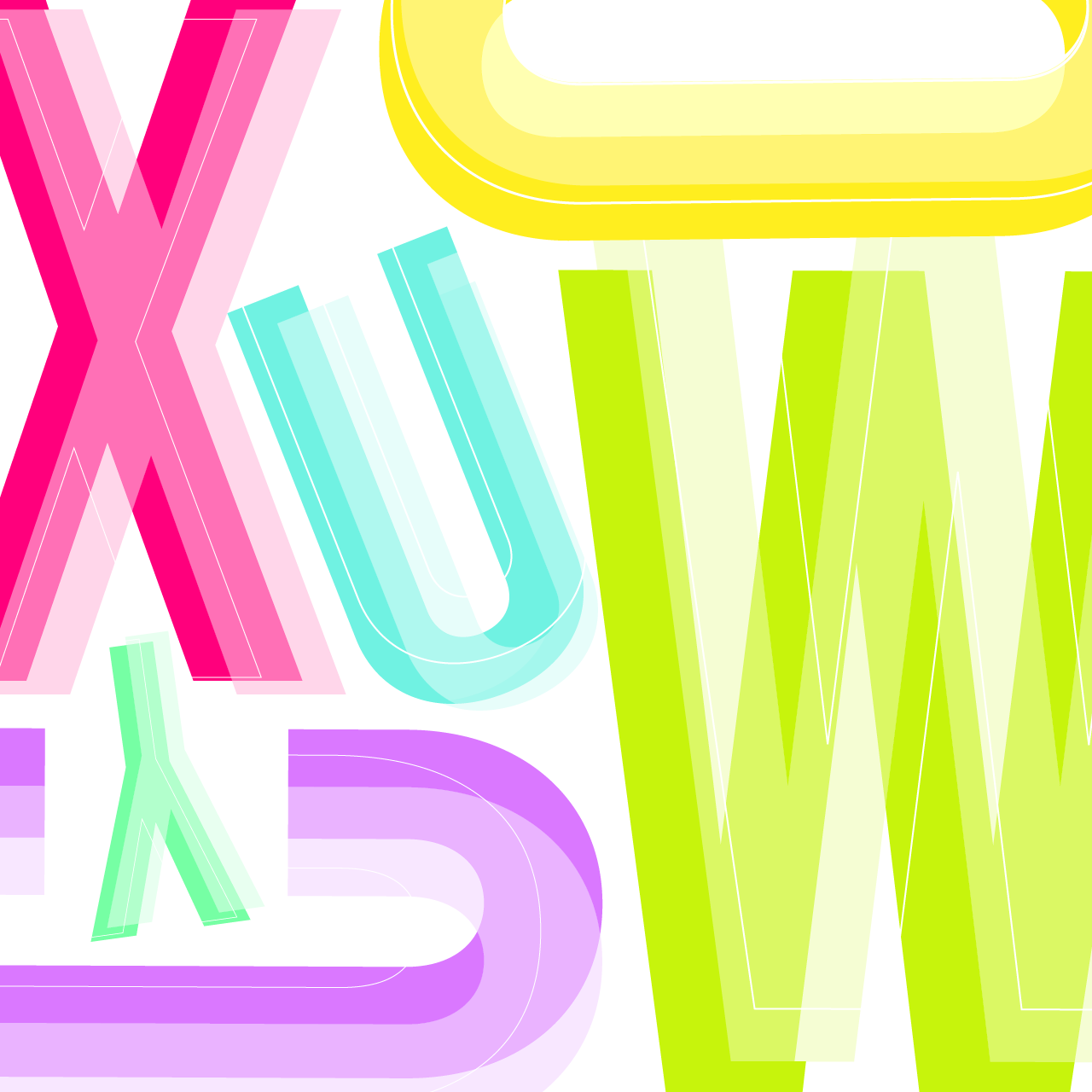 Alfabeto personal y tarjeta de presentación