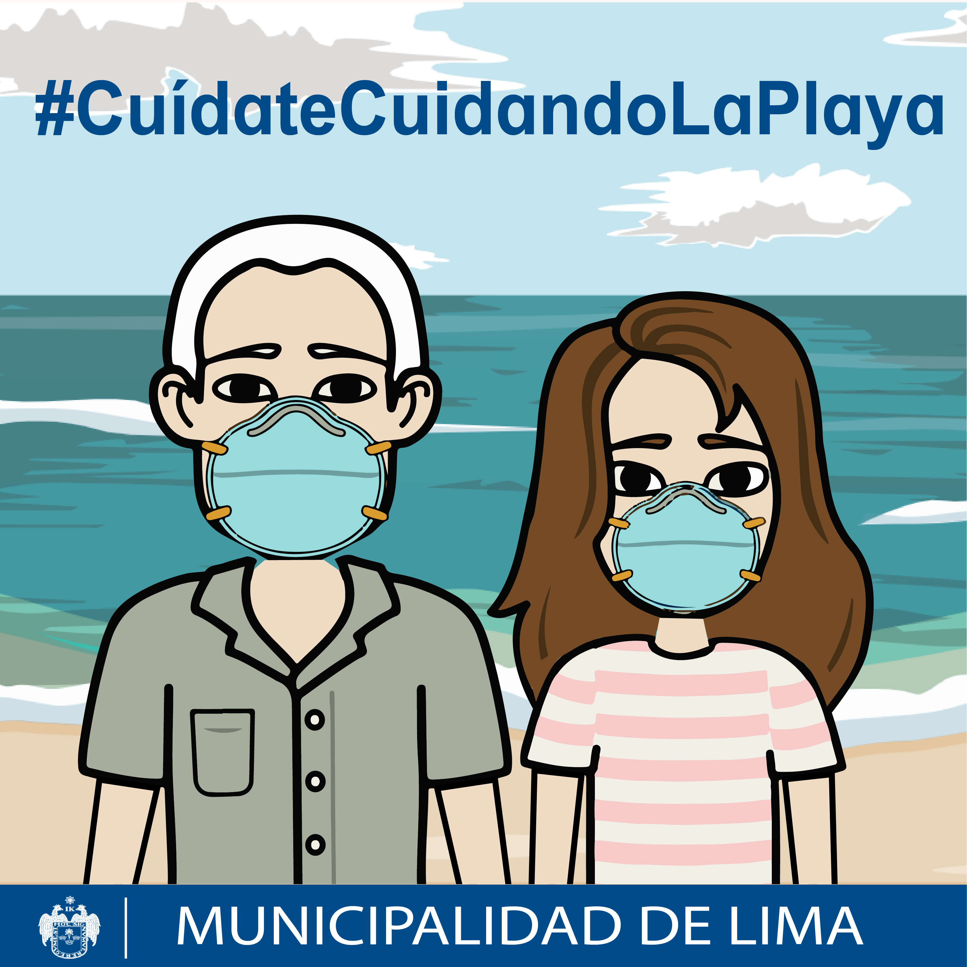 Cuidate cuidando la playa