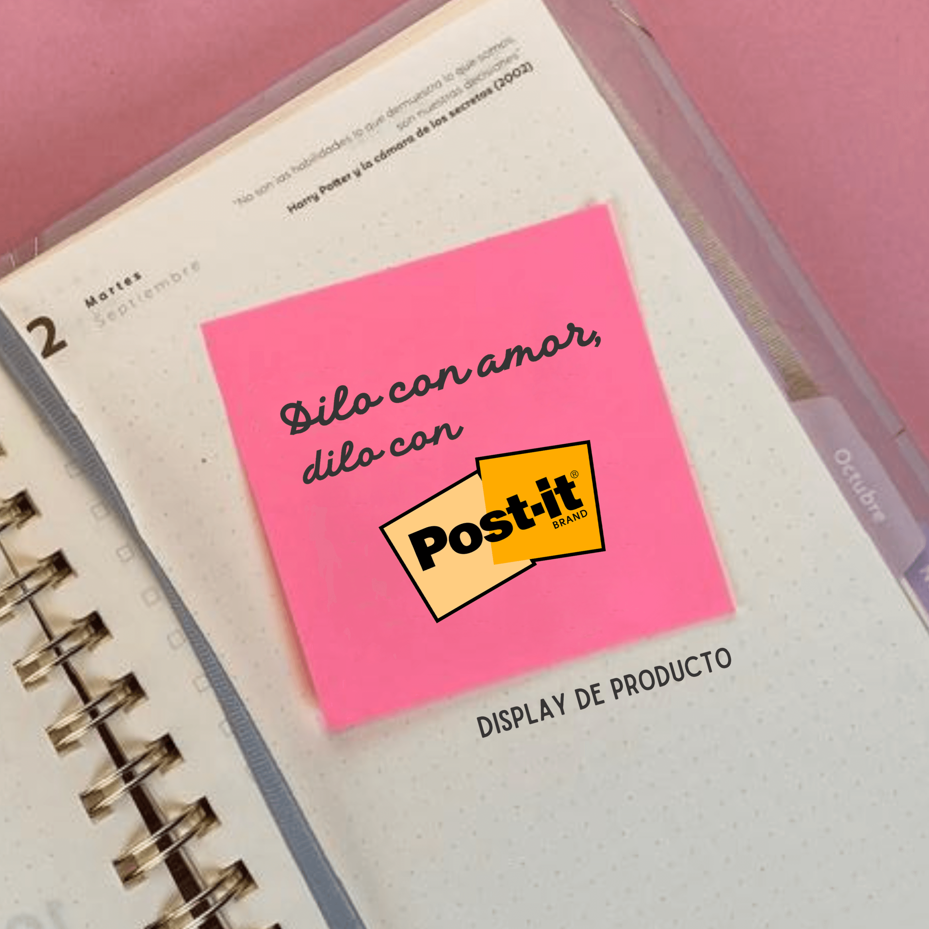 Display de producto: Post-it