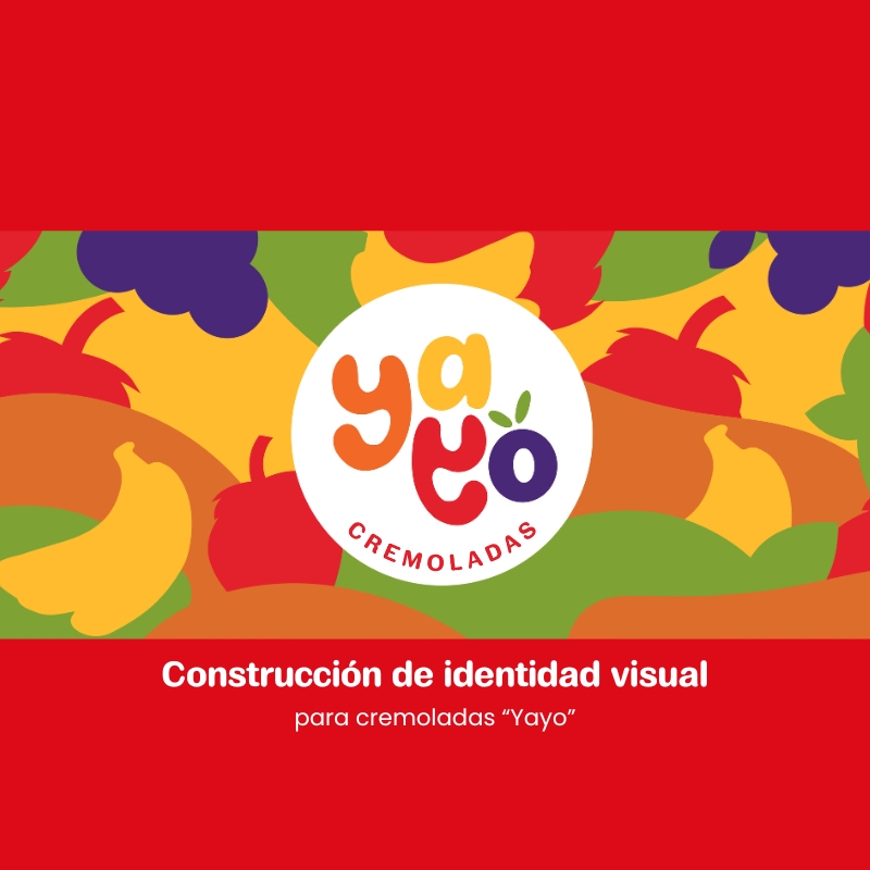 Construcción de identidad visual para cremoladas "Yayo"