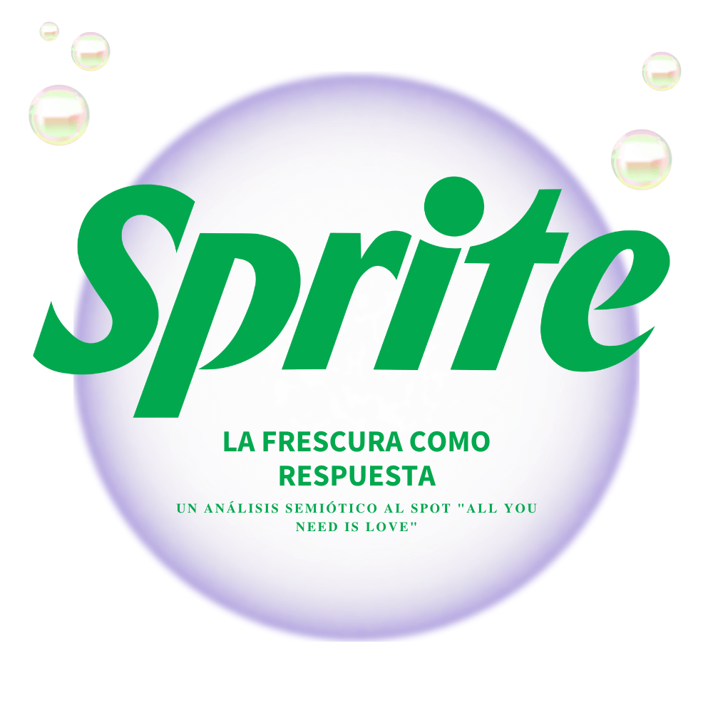 La frescura como respuesta: Un análisis semiótico del spot “All you need is love” de Sprite.