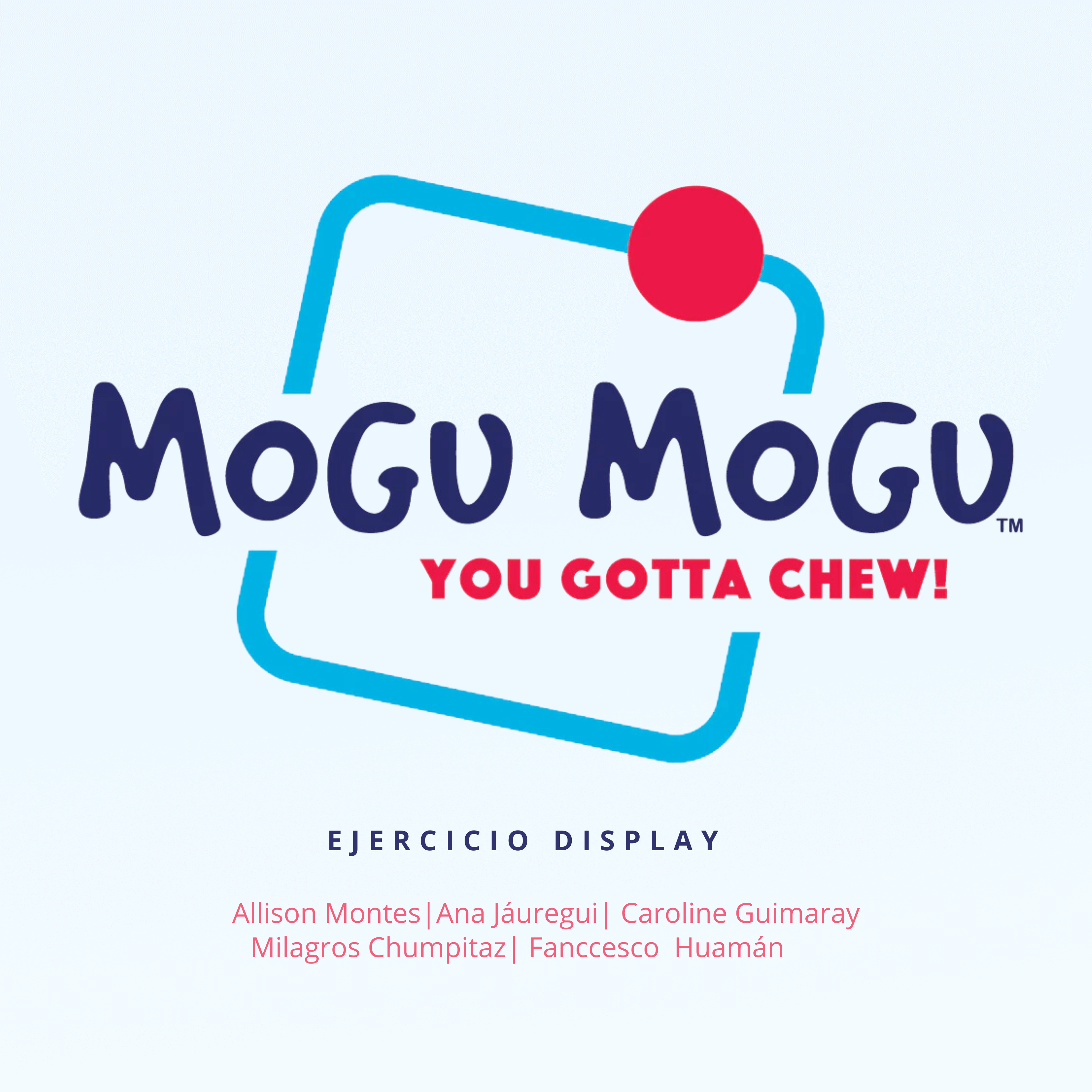 Mogu Mogu/Display