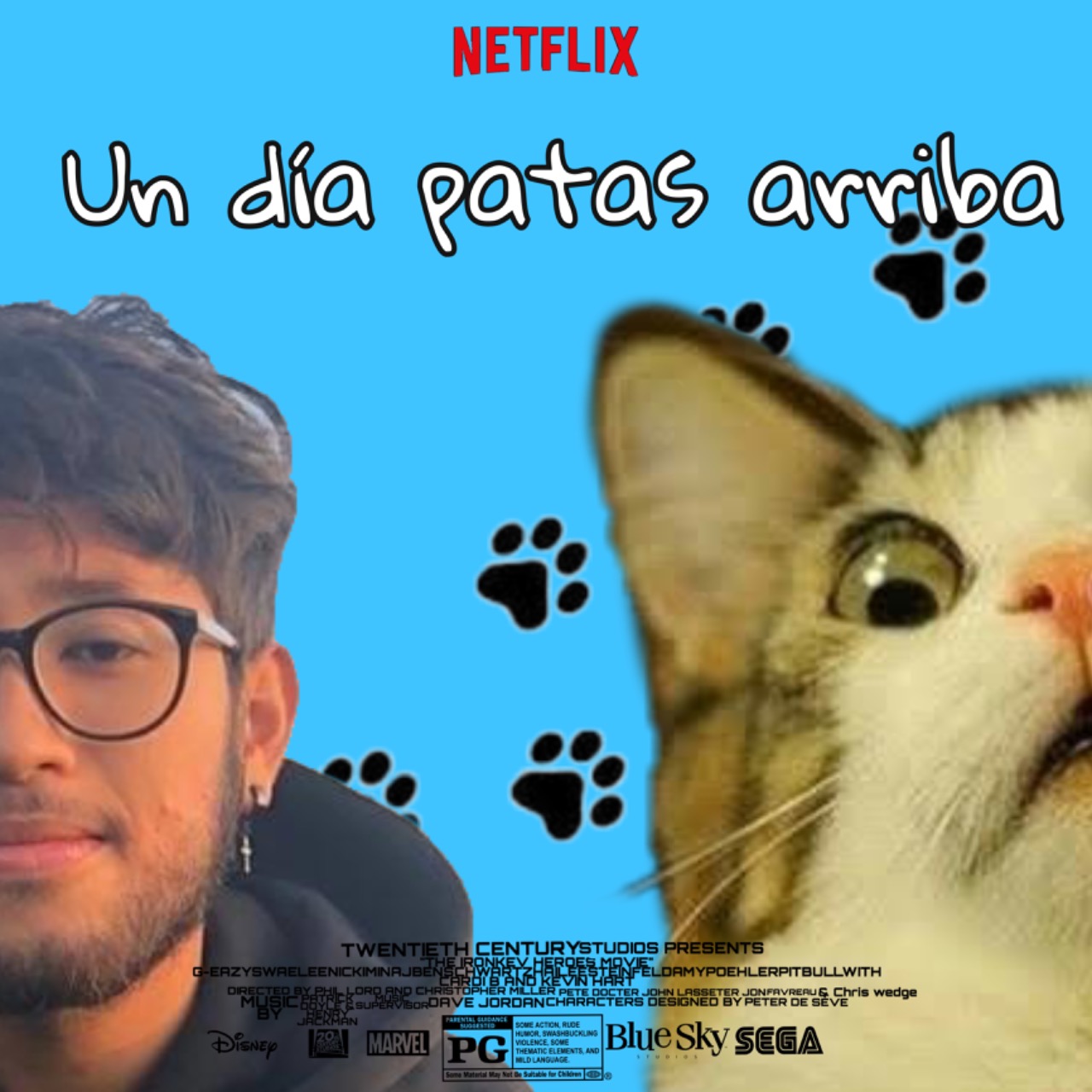 Un día patas arriba