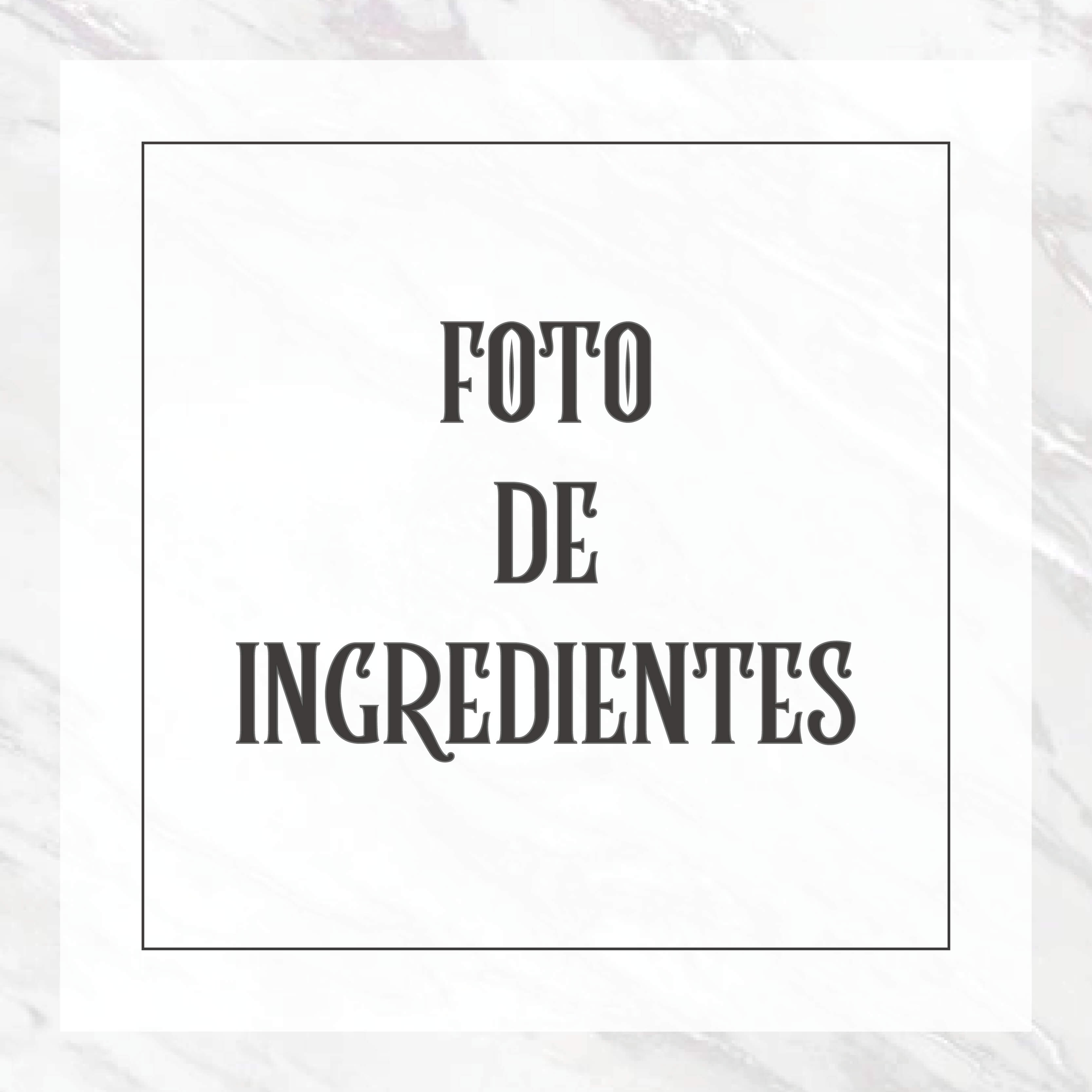 Fotografía ingredientes