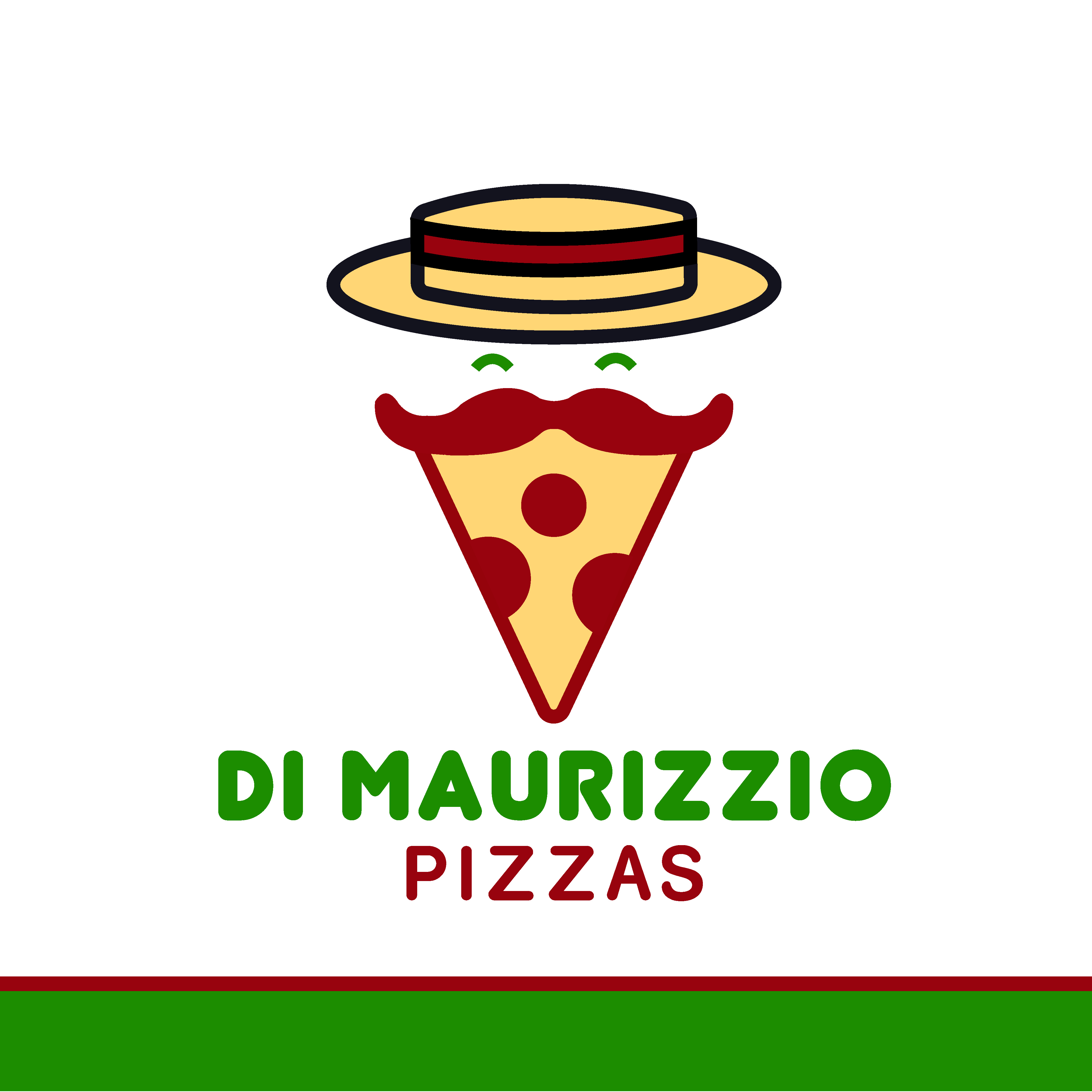 Identidad corporativa - Di Mauricio Pizzas