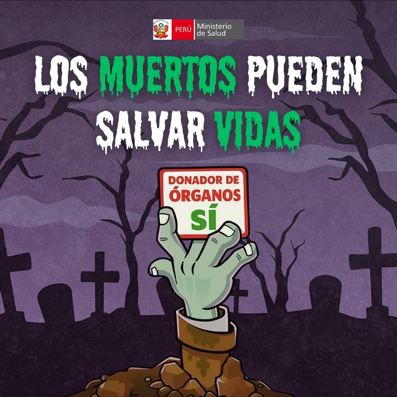 Los muertos pueden salvar vidas